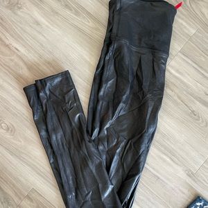 Spanx Faux Leather Tights